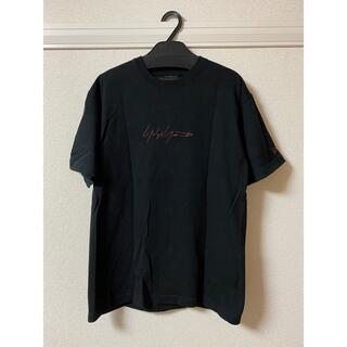 ニューエラー(NEW ERA)のYohji Yamamoto×NEW ERA 黒Tシャツ(Tシャツ/カットソー(七分/長袖))