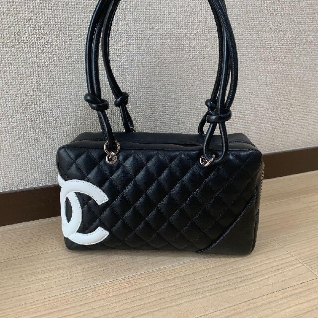 CHANEL - シャネルchanel カンボンライン　ボストン　ショルダーバッグ