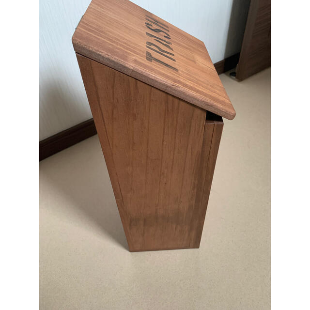 木製 TRASH インテリア ゴミ箱 アメリカン雑貨 - インテリア雑貨