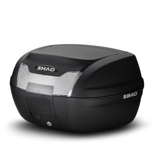 SHAD(シャッド) SH40 トップケース 無塗装ブラック SH40 SH40(装備/装具)