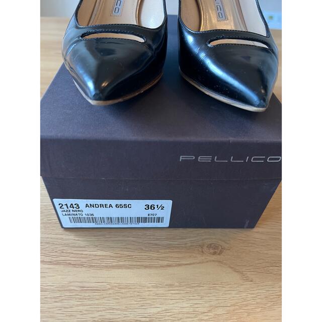 PELLICO(ペリーコ)のペリーコ　アンドレア　黒パンプス　6cmヒール レディースの靴/シューズ(ハイヒール/パンプス)の商品写真