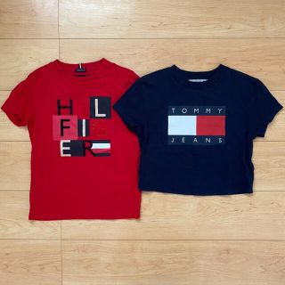 トミーヒルフィガー(TOMMY HILFIGER)のトミーヒルフィガー  キッズ Tシャツ2枚セット 122 120(Tシャツ/カットソー)