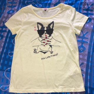 ピンクラテ(PINK-latte)のピンクラテ  フレンチブルドッグ　サングラス　Tシャツ(Tシャツ(半袖/袖なし))