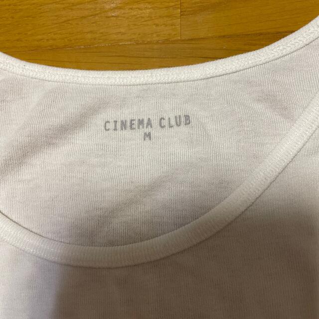 CINEMA CLUB(シネマクラブ)のCINEMA CLUB タンクトップ レディースのトップス(タンクトップ)の商品写真