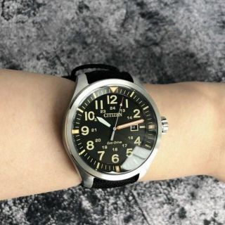 CITIZEN - 新品☆シチズン ソーラー エコドライブ CITIZEN ミリタリー