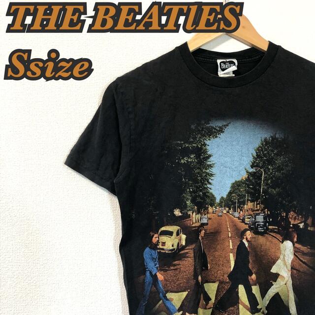 THE BEATlESザビートルズ黒半袖メンズSバンドTシャツ90'sロック古着 | フリマアプリ ラクマ