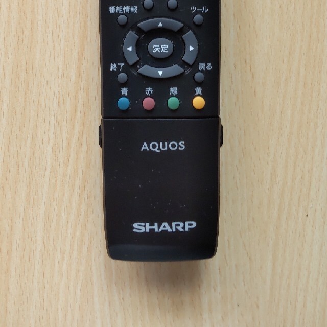 SHARP(シャープ)のSHARP TVリモコン スマホ/家電/カメラのテレビ/映像機器(その他)の商品写真