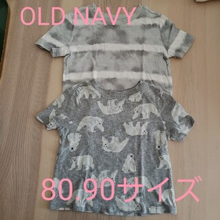 オールドネイビー(Old Navy)のオールドネイビー　ベビー　Tシャツ　80 90　(Tシャツ/カットソー)