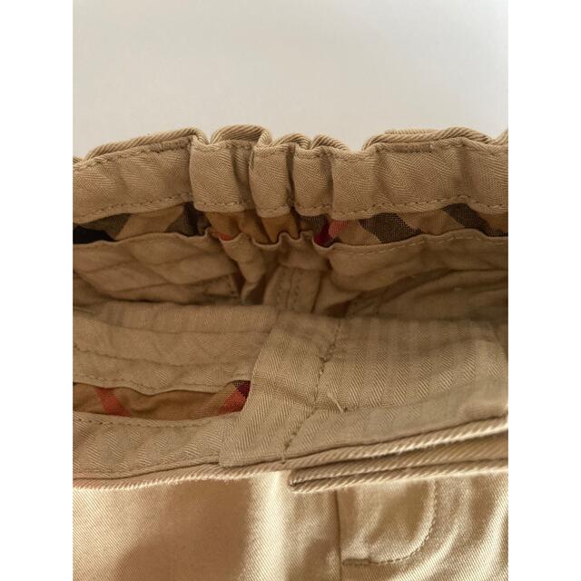 BURBERRY(バーバリー)のバーバリー ハーフパンツ 12M 80cm キッズ/ベビー/マタニティのベビー服(~85cm)(パンツ)の商品写真