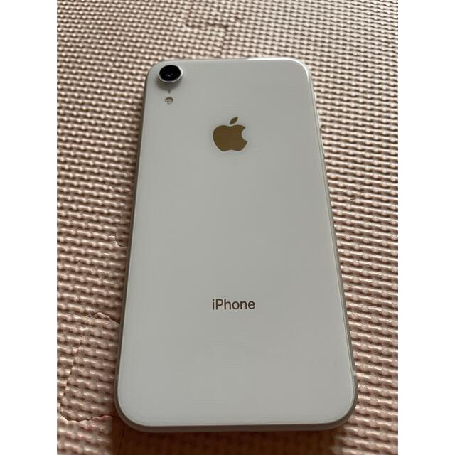 iPhone XR 128GB ホワイト SIMフリー 極美品