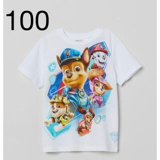 エイチアンドエム(H&M)の新品未開封　パウパトロール　Tシャツ 100/105(Tシャツ/カットソー)