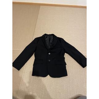 ジーユー(GU)のGU 120 スーツ　上着　ジャケット　キッズ　ボーイズ　kids ブラック　黒(ドレス/フォーマル)