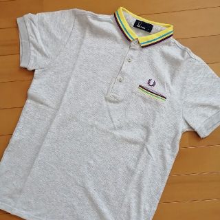 アダムエロぺ(Adam et Rope')の【美品】FRED PERRY Adam et Rope コラボ M グレー(ポロシャツ)