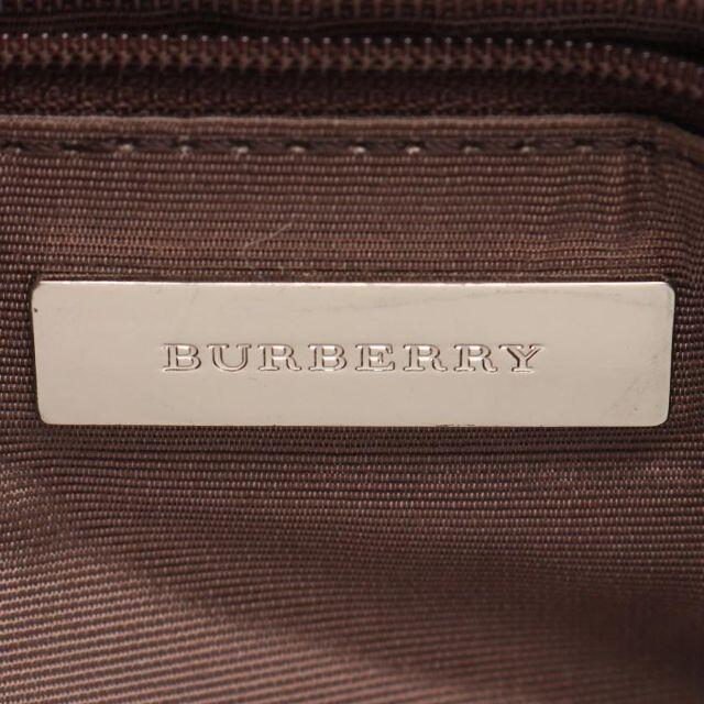 BURBERRY(バーバリー)のノバチェック ショルダーバッグ キャンバス レザー ベージュ ブラウン レディースのバッグ(ショルダーバッグ)の商品写真