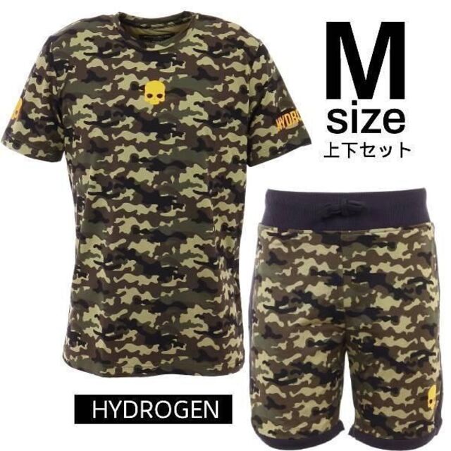 ハイドロゲン 新品テニス　Tシャツとハーフパンツのセット　HYDROGEN 　M