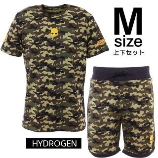 ハイドロゲン(HYDROGEN)のハイドロゲン 新品テニス　Tシャツとハーフパンツのセット　HYDROGEN 　M(Tシャツ/カットソー(半袖/袖なし))