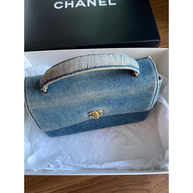 CHANEL - シャネル デニム ハンドバッグ レアの通販 by カメリア CHANEL - シャネル デニム ハンドバッグ レアの通販 by カメリア