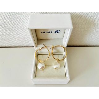 セオリー(Theory)のパール リング ゴールドピアス(ピアス)