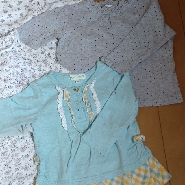 babyGAP(ベビーギャップ)の女の子　15点 セットアップ　80〜95センチ キッズ/ベビー/マタニティのキッズ服女の子用(90cm~)(Tシャツ/カットソー)の商品写真