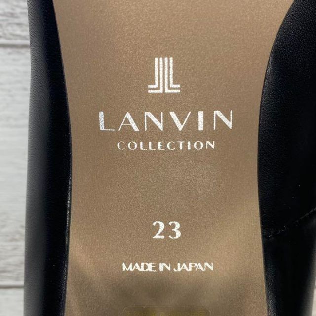 LANVIN COLLECTION(ランバンコレクション)のLANVIN collection ビシュー パンプス 23.0cm ブラック レディースの靴/シューズ(ハイヒール/パンプス)の商品写真