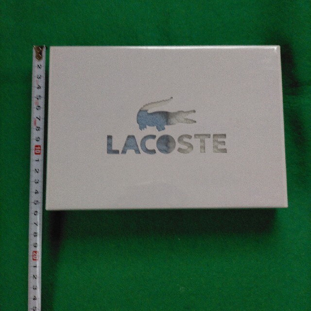 LACOSTE(ラコステ)のラコステ タオルハンカチ  綿100パーセント レディースのファッション小物(ハンカチ)の商品写真