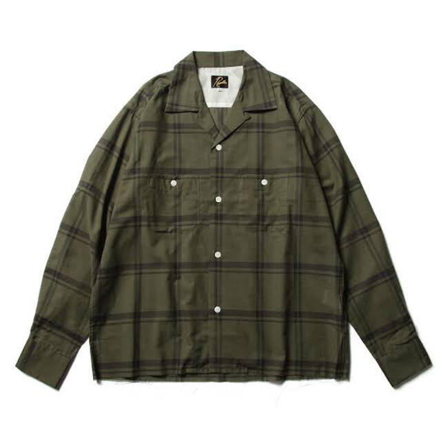 needles c.o.b. one-up shirt plaid Sシャツ