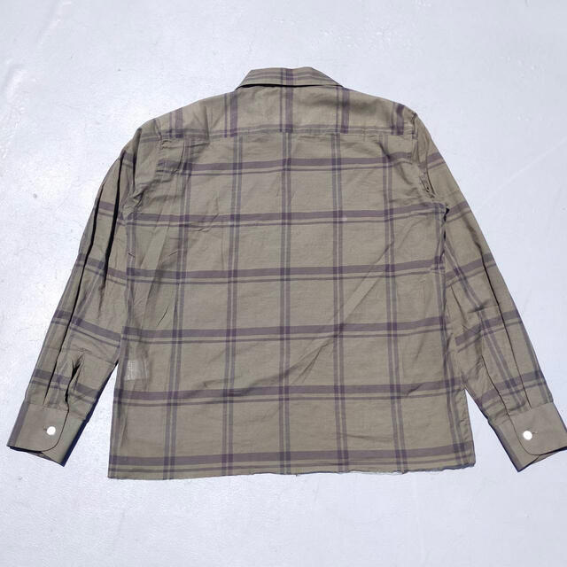 needles c.o.b. one-up shirt plaid S