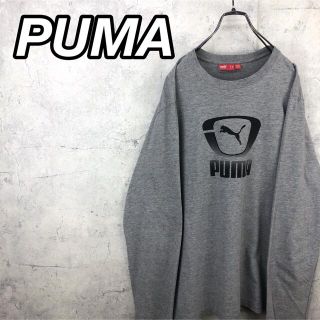 プーマ(PUMA)の希少 90s プーマ ロンT ビッグプリント 美品(Tシャツ/カットソー(七分/長袖))