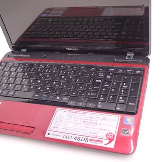 新品SSD 赤色 T451/46DR 4GB RW 無線 Windows10の通販 by 中古パソコン ...
