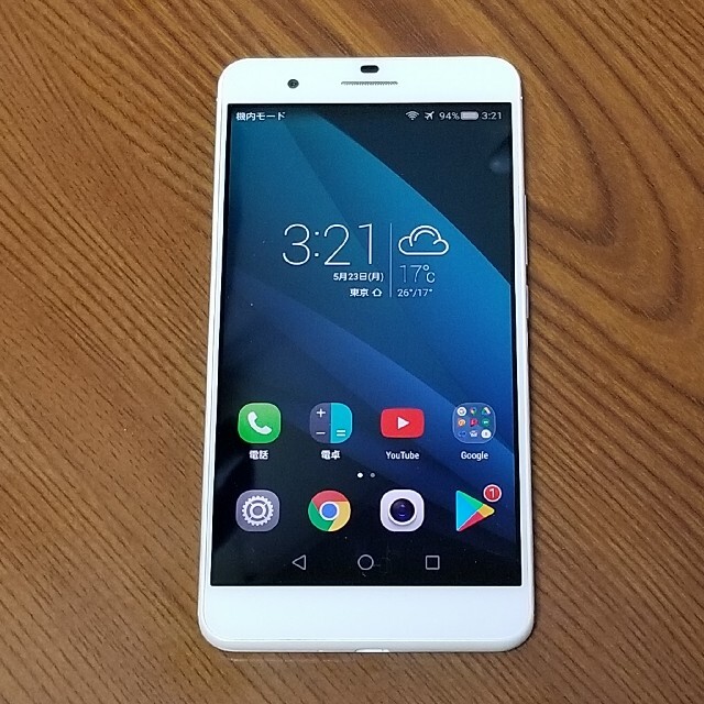 HUAWEI(ファーウェイ)のHuawei Honor6 PE-TL10 simフリー スマホ/家電/カメラのスマートフォン/携帯電話(スマートフォン本体)の商品写真