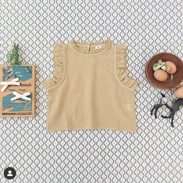 SOOR PLOOM(ソーアプルーム)のSOOR PLOOM  Thelma Camisole キッズ/ベビー/マタニティのキッズ服女の子用(90cm~)(Tシャツ/カットソー)の商品写真