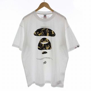 アベイシングエイプ Tシャツ・カットソー(メンズ)(ゴールド/金色系