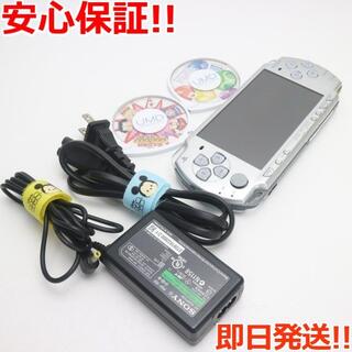 ソニー(SONY)の美品 PSP-2000 アイス・シルバー (携帯用ゲーム機本体)