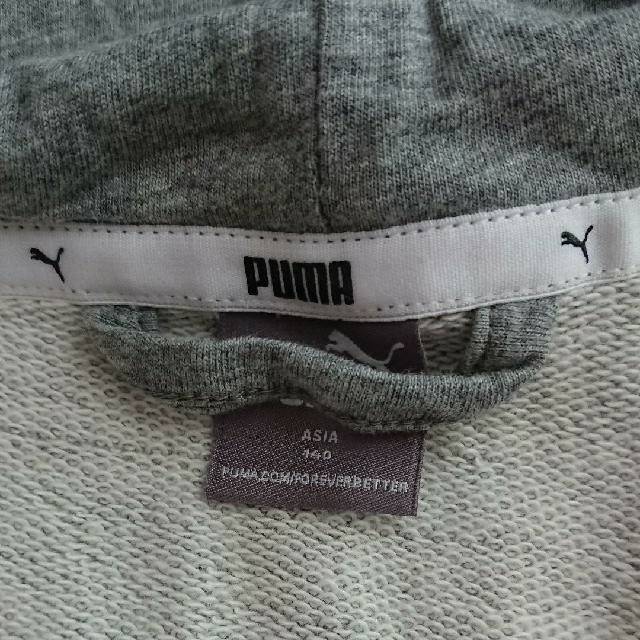 PUMA(プーマ)のPUMA パーカー 140 キッズ/ベビー/マタニティのキッズ服男の子用(90cm~)(ジャケット/上着)の商品写真