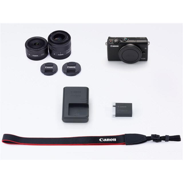 Canon EOS M100(ブラック)・ダブルレンズキット