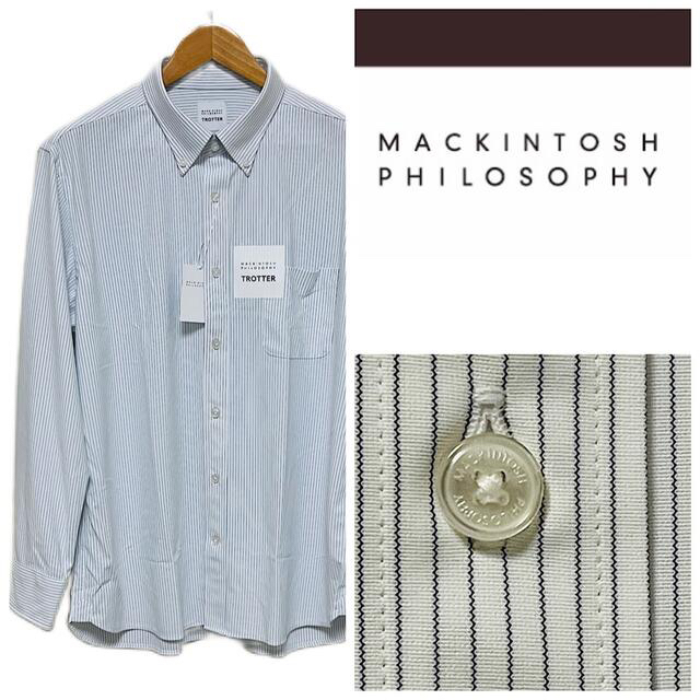 MACKINTOSH PHILOSOPHY(マッキントッシュフィロソフィー)の【かすみ様専用】マッキントッシ　トロッターシャツ　新品　2枚セット メンズのトップス(シャツ)の商品写真