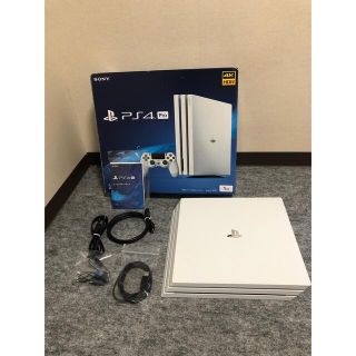 プレイステーション4(PlayStation4)のPlayStation4 Pro White 1TB CUH-7200 (家庭用ゲーム機本体)