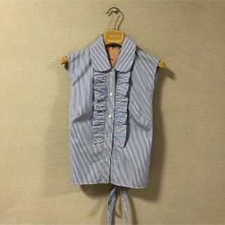 新品タグ付♡ピンクベージュ♡miumiu ミュウミュウ トップス ブラウス