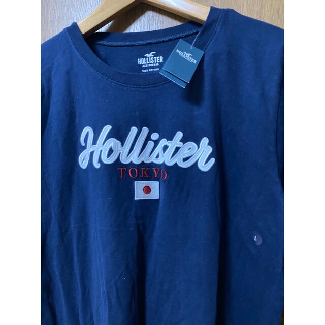 Hollister(ホリスター)の★タグ付き、新品未使用★hollister★Tシャツ★Lサイズ★ メンズのトップス(Tシャツ/カットソー(半袖/袖なし))の商品写真