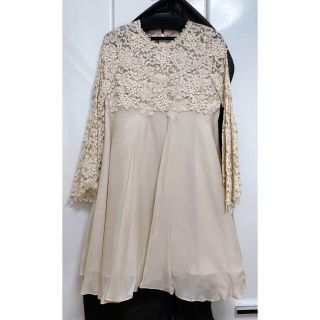 ジルスチュアート(JILLSTUART)の【JILLSTUART】新品！レースワンピース(ひざ丈ワンピース)