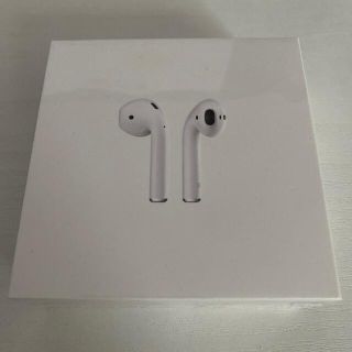 アップル(Apple)の第2世代 新品 未開封品 Apple AirPods MV7N2J/A 正規品(ヘッドフォン/イヤフォン)