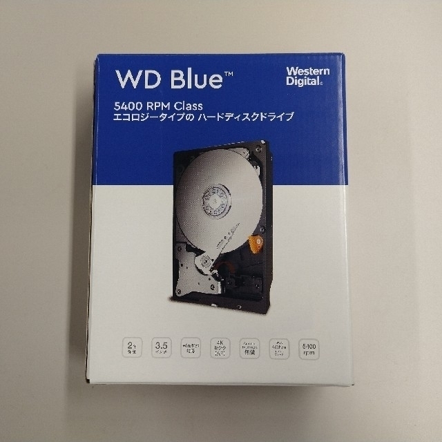 4TB 3.5インチHDD SATA ウエスタンデジタル WD40EZAZ