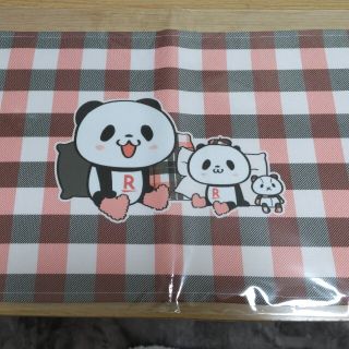 ラクテン(Rakuten)のお買いものパンダ/ランチョンマット/非売品/楽天/パンダ(ノベルティグッズ)