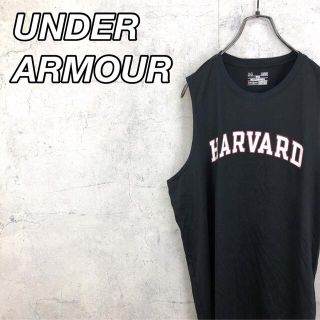 アンダーアーマー(UNDER ARMOUR)の希少 90s アンダーアーマー タンクトップ プリント 美品(Tシャツ/カットソー(半袖/袖なし))