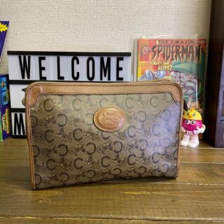 セリーヌ(celine)の古着好き必見！ CELINE セリーヌ クラッチバッグ  レトロ ユニセックス(クラッチバッグ)