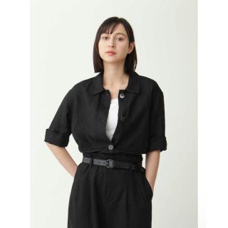 マーガレットハウエル(MARGARET HOWELL)のMARGARET HOWELL SHIRTING LINEN 2022SS新品(シャツ/ブラウス(半袖/袖なし))