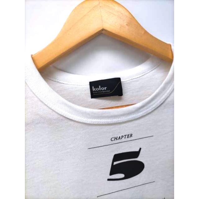 kolor カラー 18AW ファイアーロゴ UNEVEN Tシャツ | secril.fr