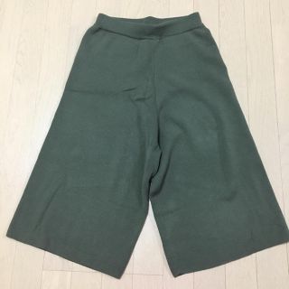 マウジー(moussy)の☆moussy・厚手ガウチョパンツ☆(カジュアルパンツ)