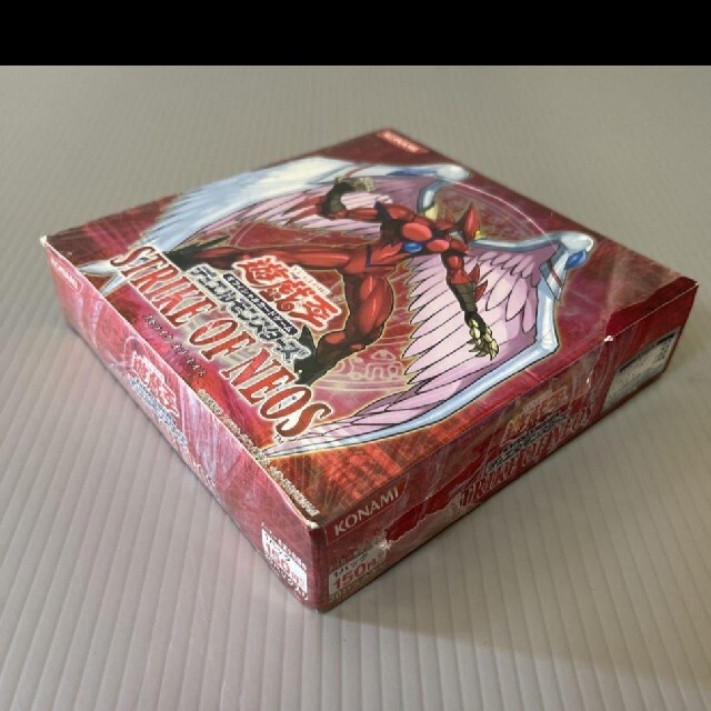 遊戯王(ユウギオウ)の遊戯王 ストライク・オブ・ネオス 1BOX シュリンク付き(破れ有り) エンタメ/ホビーのトレーディングカード(Box/デッキ/パック)の商品写真