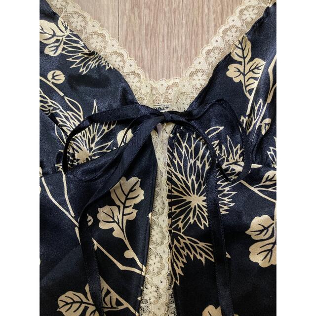 専用 vintage flower lace lingerie dress レディースのワンピース(ミニワンピース)の商品写真